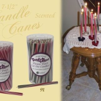 1/2" x 7 1/2" Scented Candle Canes
