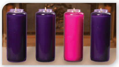 Advent Bottle Lite Candles Set